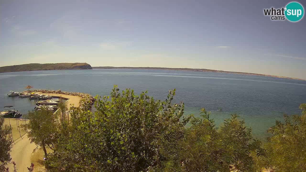 Kamp Odmoree spletna kamera Ražanac – Dalmacija