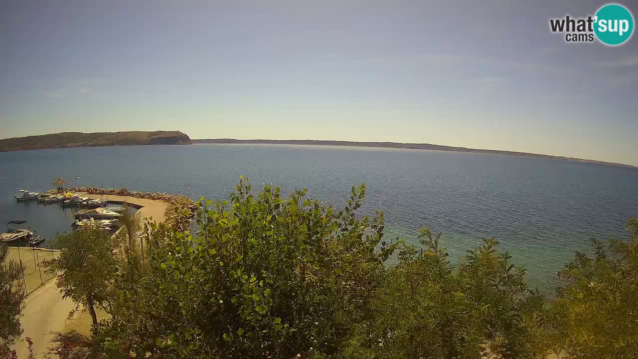 Camping Odmoree web kamera Ražanac – Dalmacija