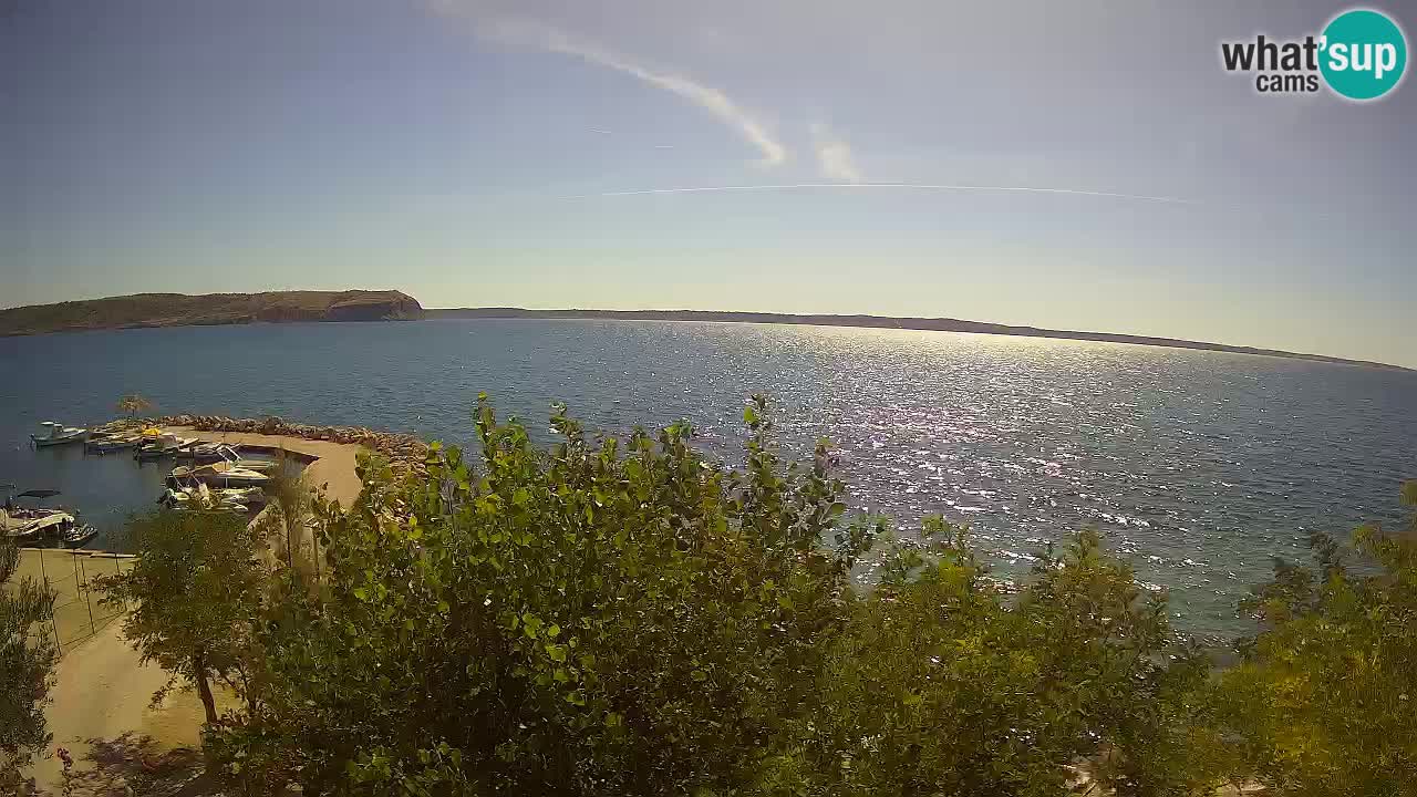 Camping Odmoree live cam Ražanac – Dalmatie