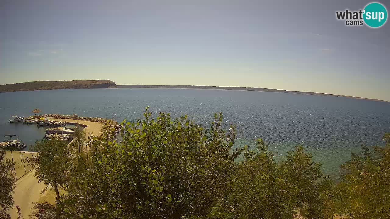 Camping Odmoree web kamera Ražanac – Dalmacija