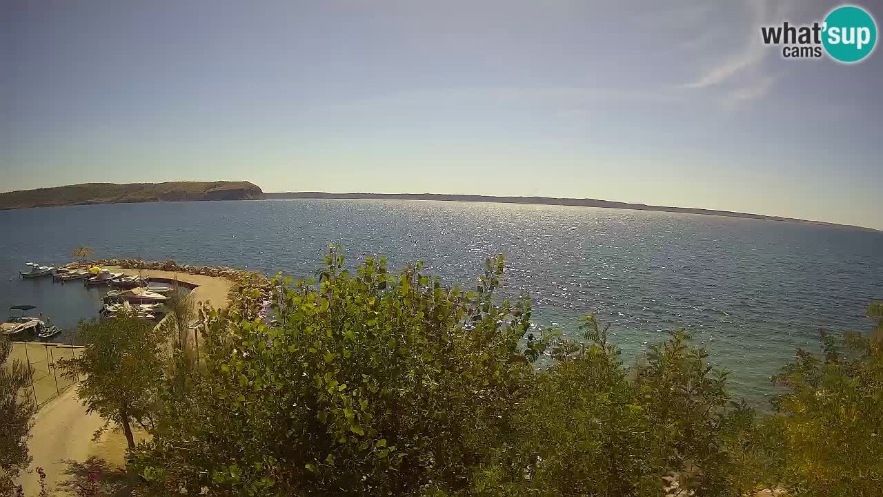 Camping Odmoree camera en vivo Ražanac – Dalmacia