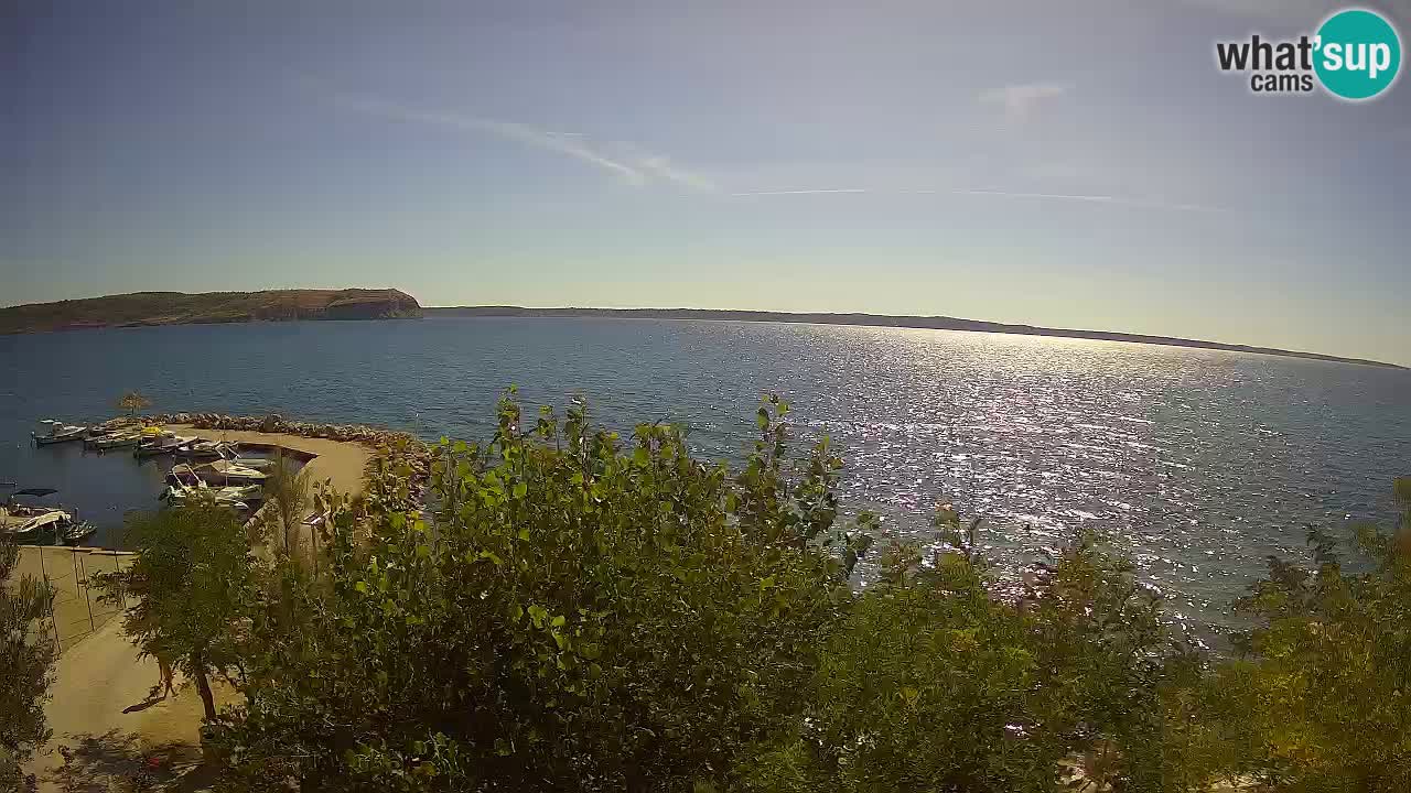 Kamp Odmoree spletna kamera Ražanac – Dalmacija