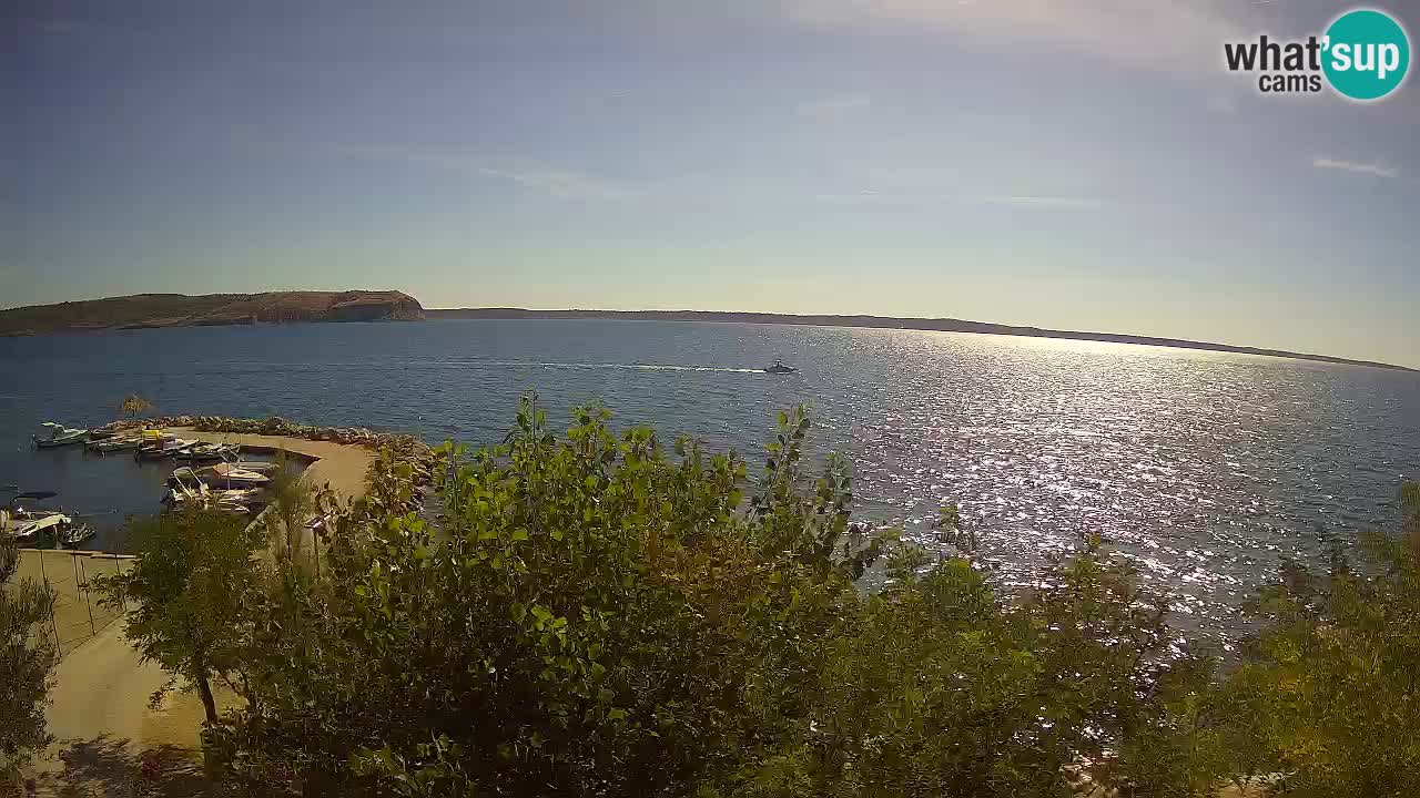 Camping Odmoree live cam Ražanac – Dalmatie