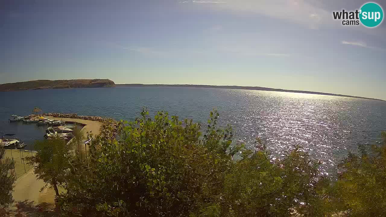 Camping Odmoree camera en vivo Ražanac – Dalmacia