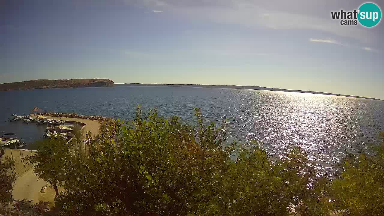 Camping Odmoree web kamera Ražanac – Dalmacija