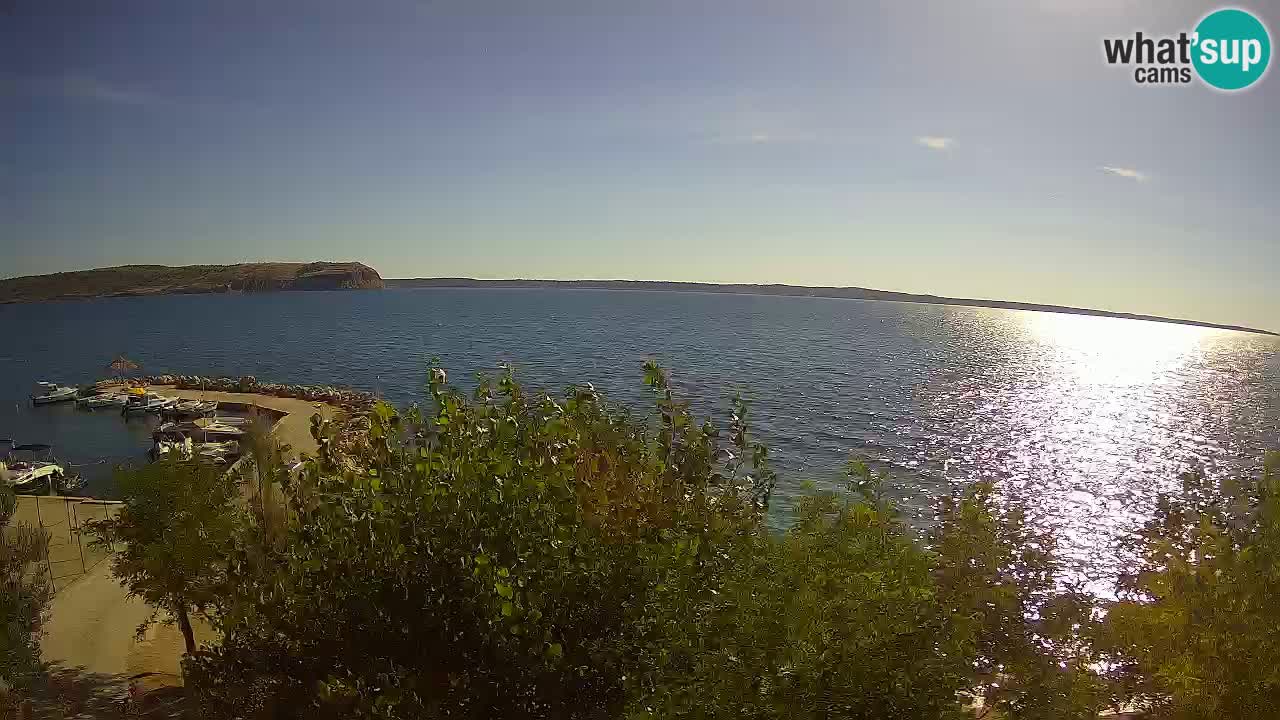 Camping Odmoree live cam Ražanac – Dalmatie