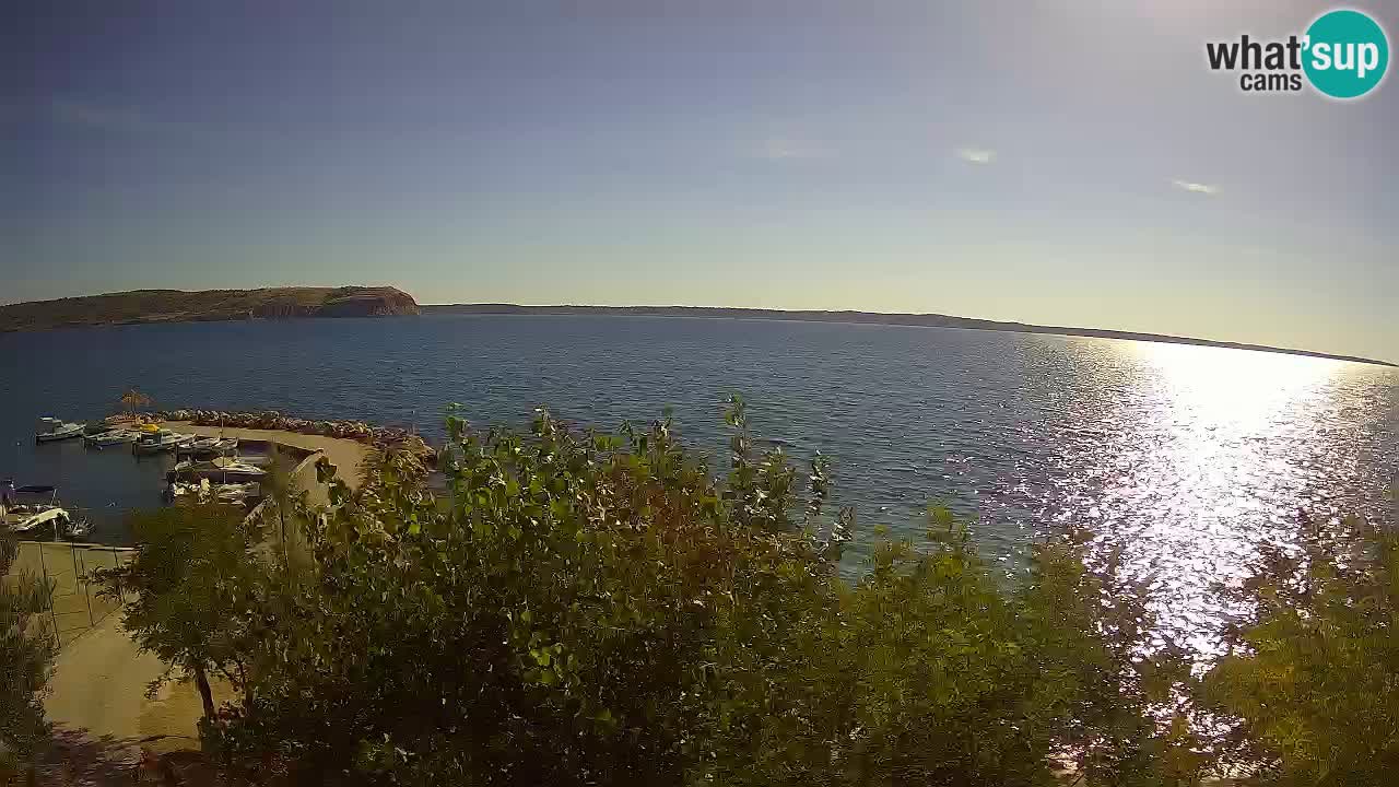 Camping Odmoree web kamera Ražanac – Dalmacija