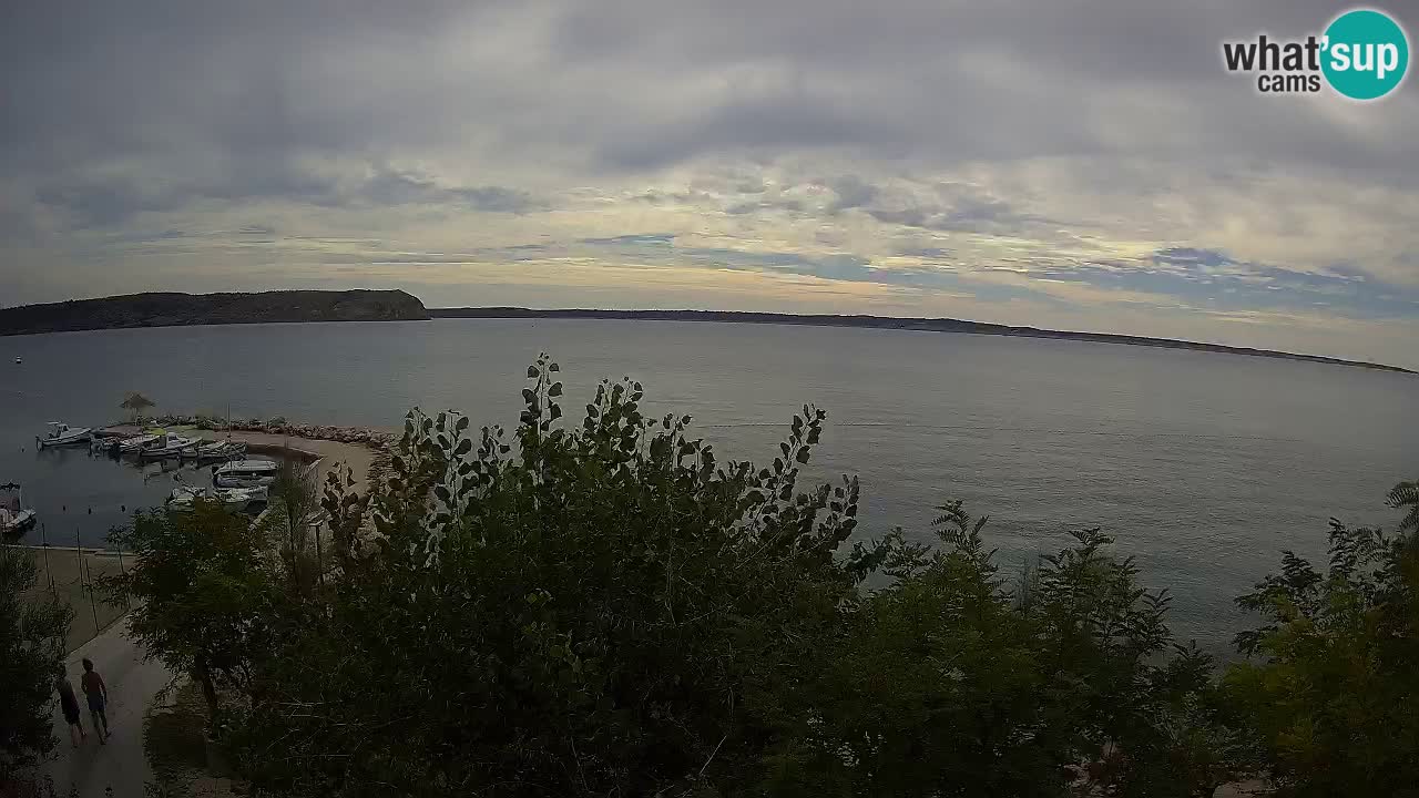 Camping Odmoree webcam Ražanac – Dalmatia