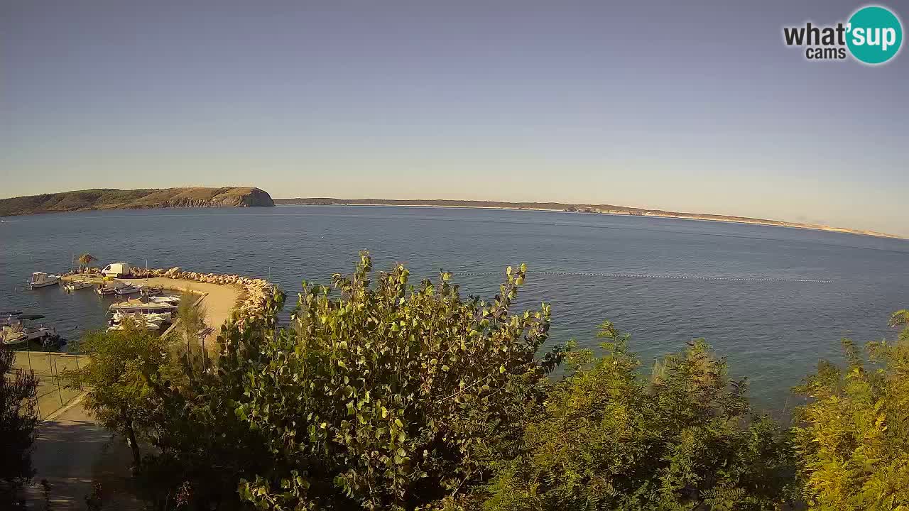 Camping Odmoree live cam Ražanac – Dalmatie