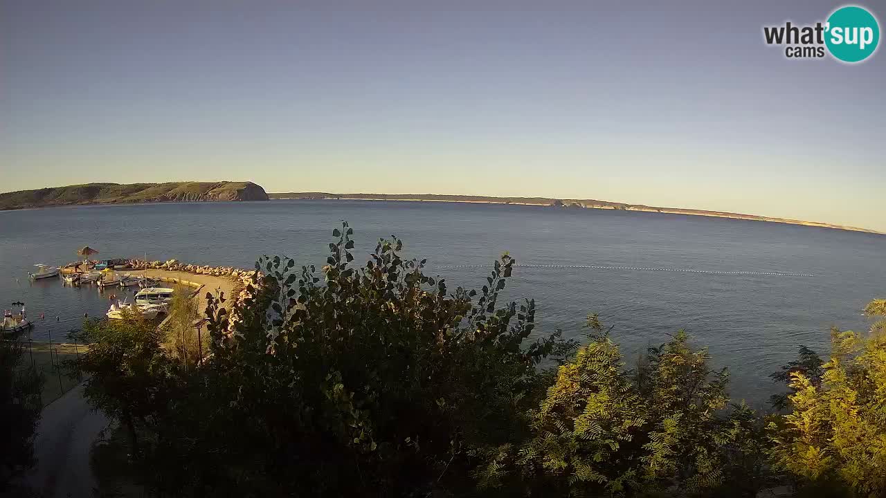 Camping Odmoree live cam Ražanac – Dalmatie