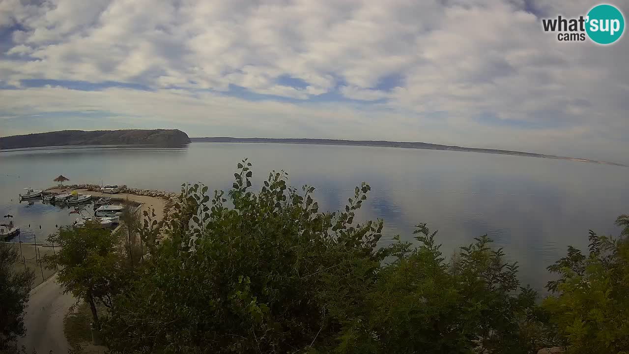 Camping Odmoree live webcam Ražanac – Dalmatien