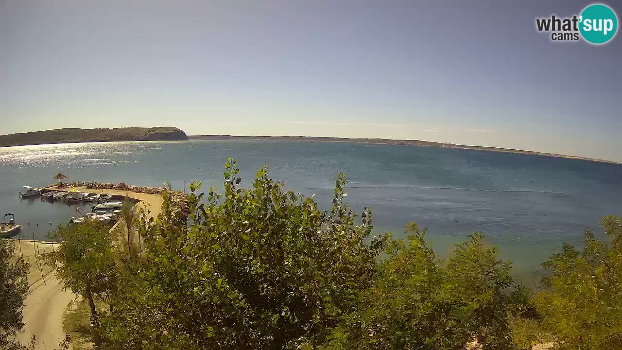 Camping Odmoree live webcam Ražanac – Dalmatien