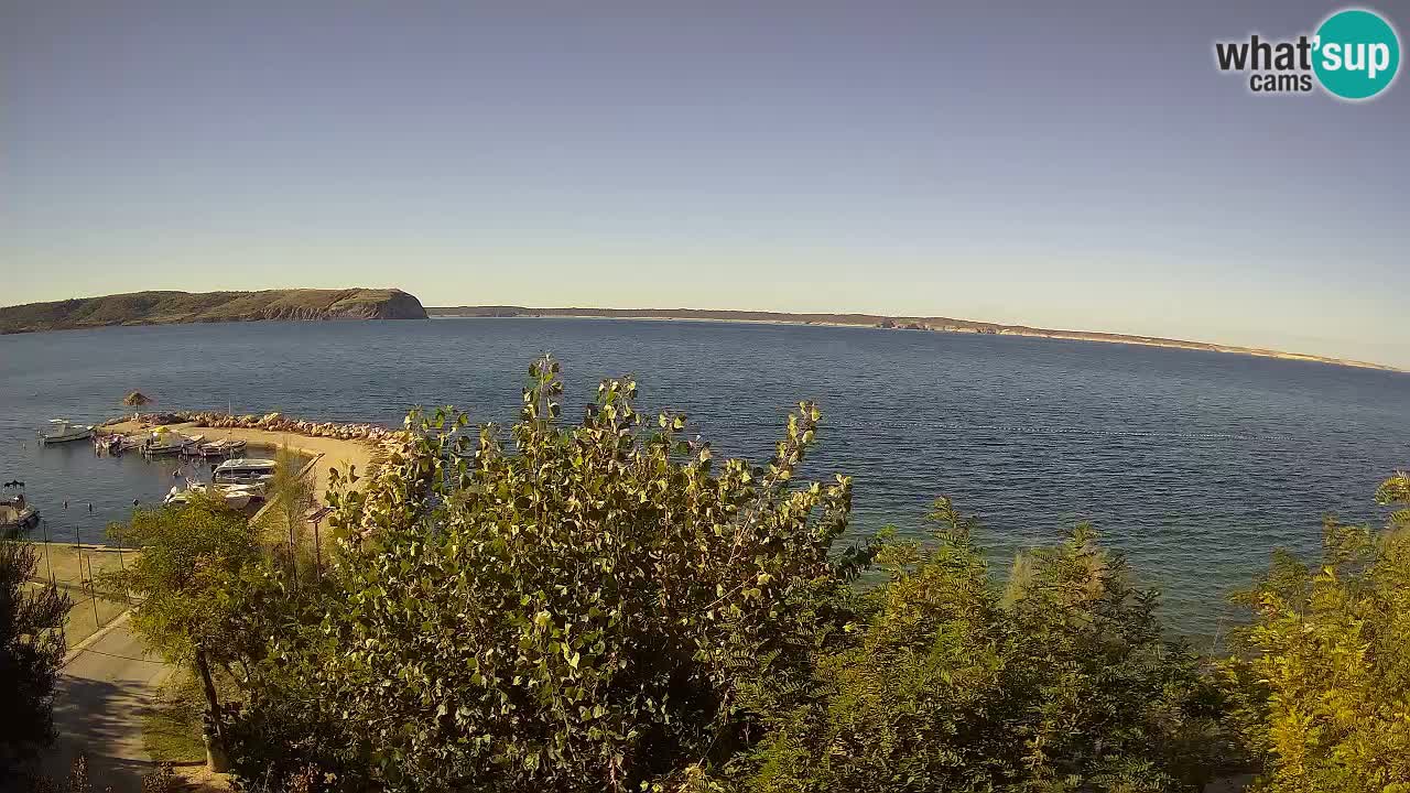 Camping Odmoree live cam Ražanac – Dalmatie