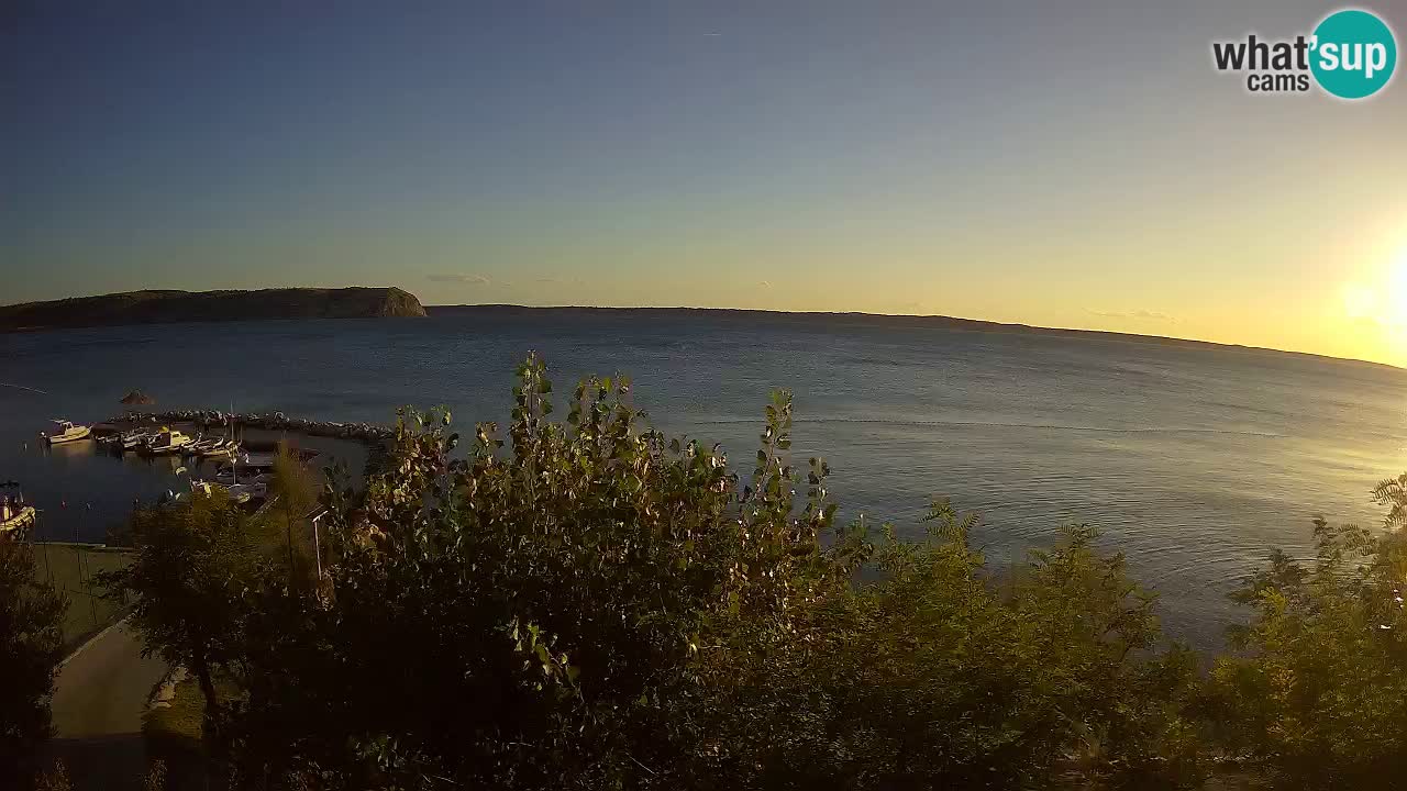 Camping Odmoree live webcam Ražanac – Dalmatien