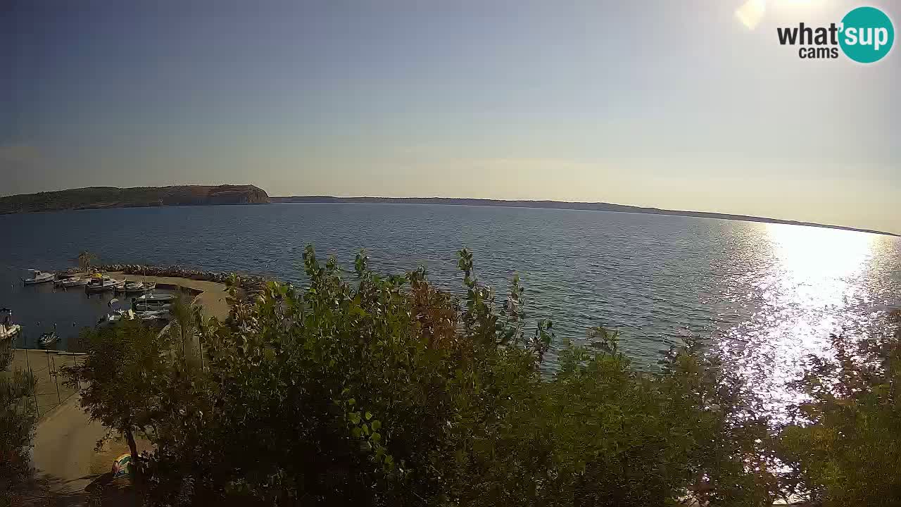 Camping Odmoree camera en vivo Ražanac – Dalmacia