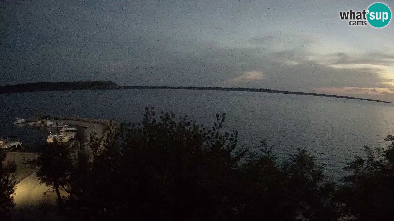 Camping Odmoree live webcam Ražanac – Dalmatien