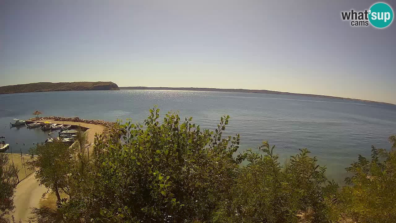 Camping Odmoree live cam Ražanac – Dalmatie