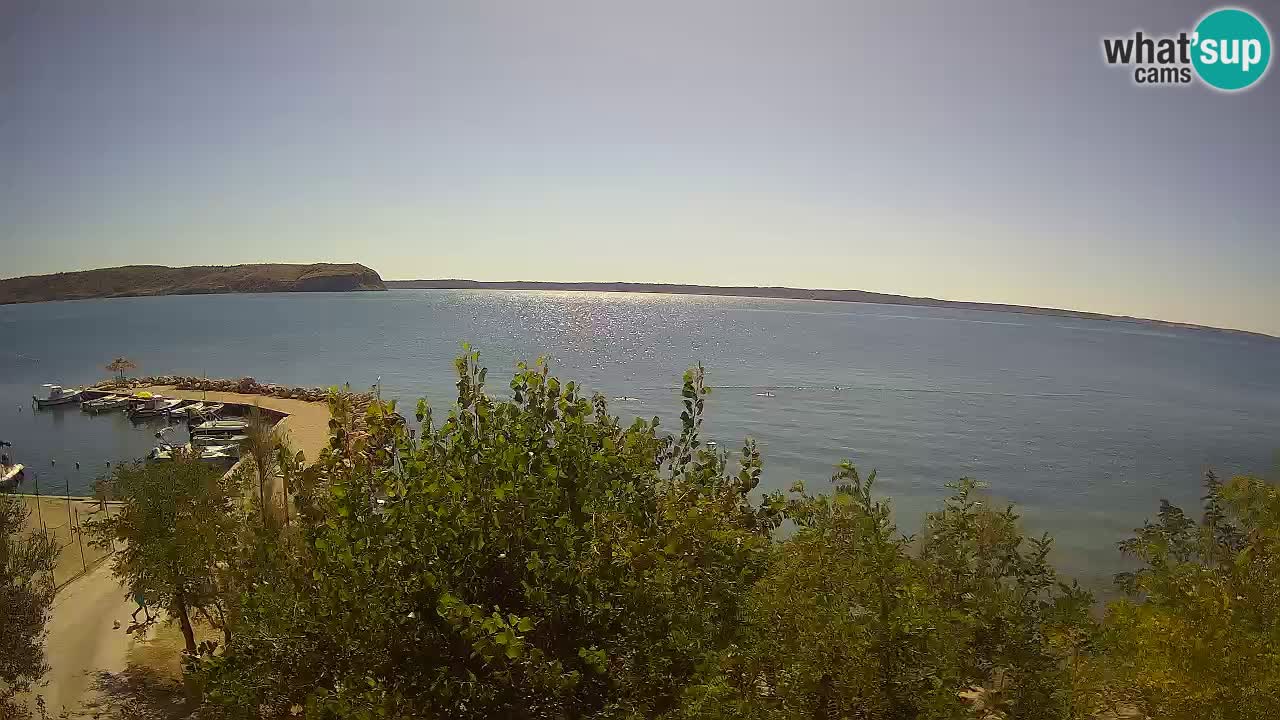 Camping Odmoree live cam Ražanac – Dalmatie