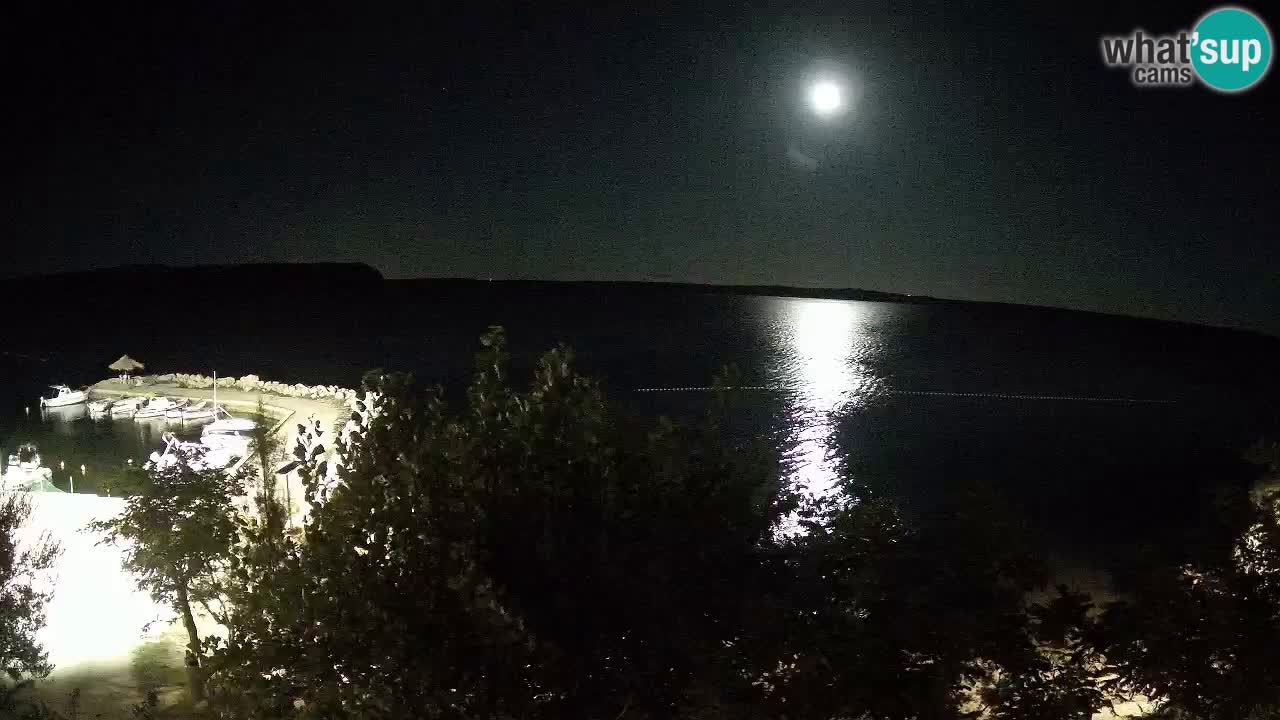 Camping Odmoree live webcam Ražanac – Dalmatien