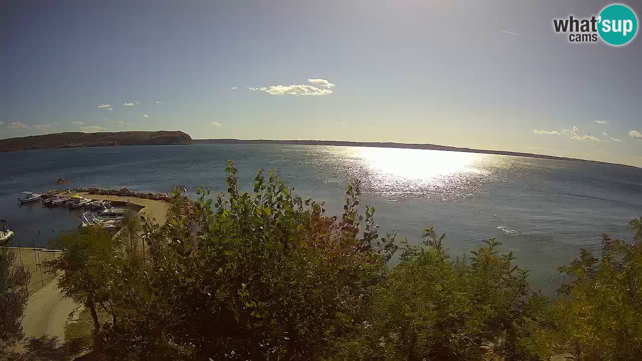Camping Odmoree live cam Ražanac – Dalmatie