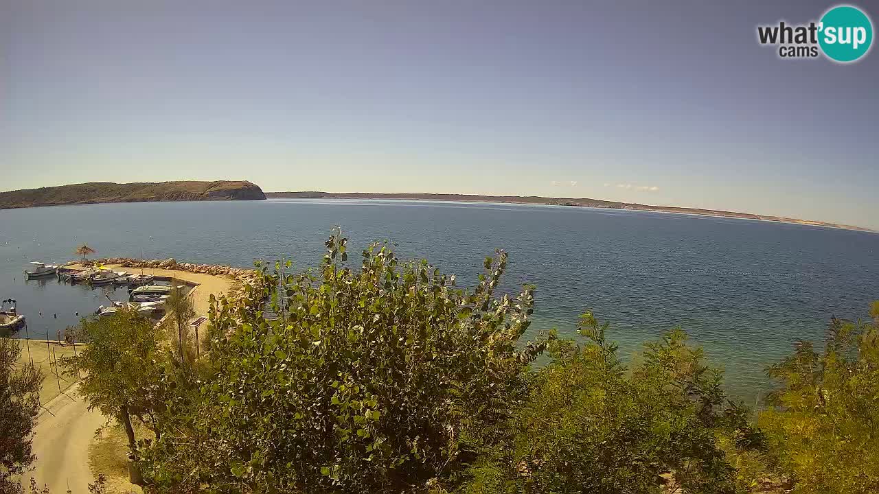Camping Odmoree live webcam Ražanac – Dalmatien