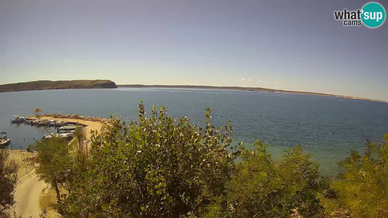 Camping Odmoree camera en vivo Ražanac – Dalmacia