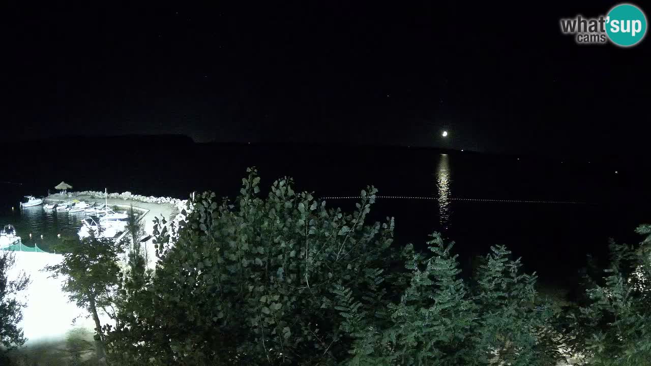 Camping Odmoree webcam Ražanac – Dalmatia