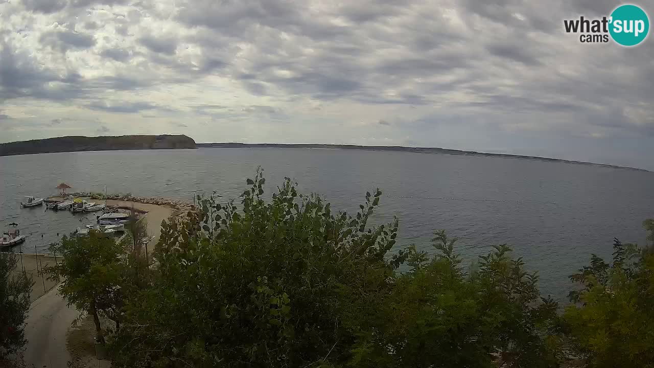 Camping Odmoree live cam Ražanac – Dalmatie