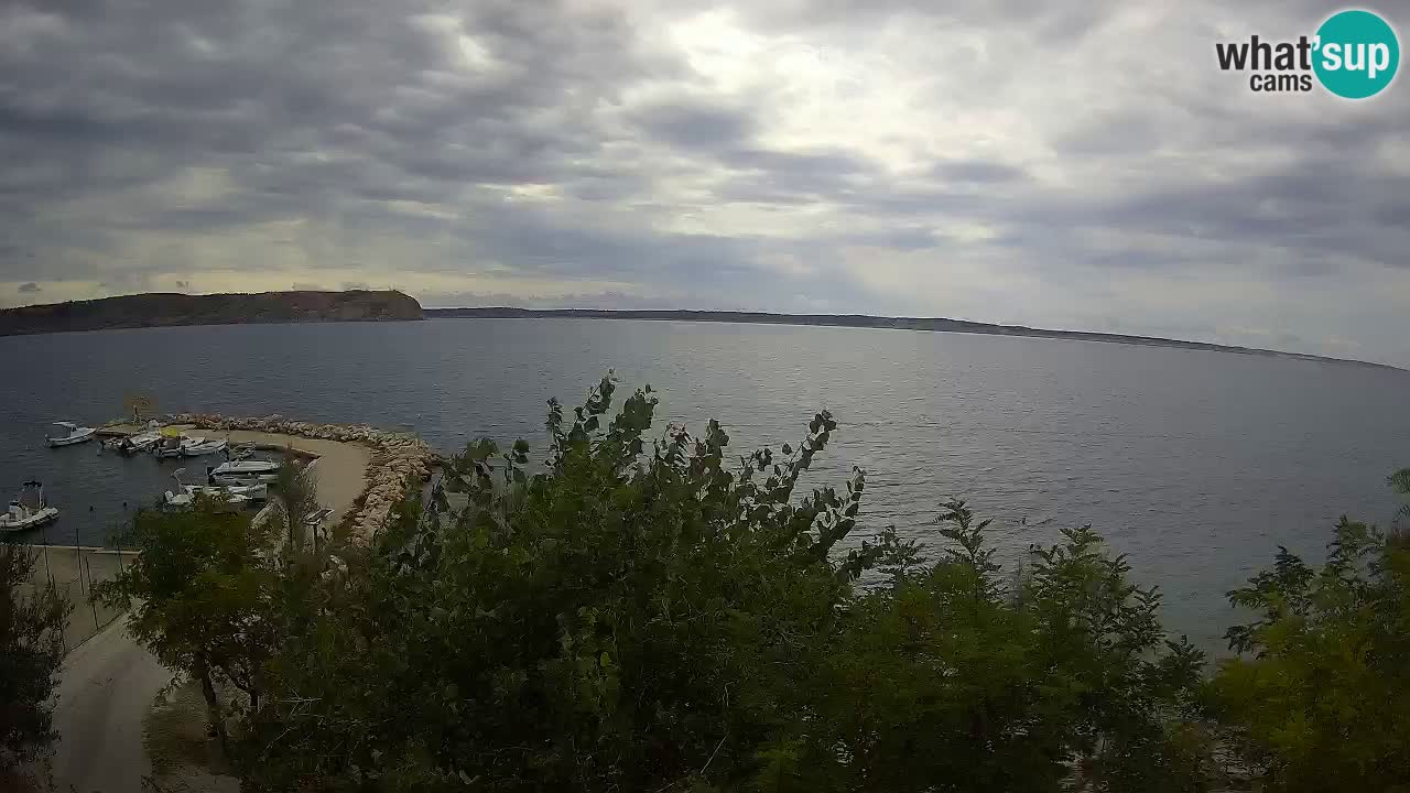 Camping Odmoree camera en vivo Ražanac – Dalmacia