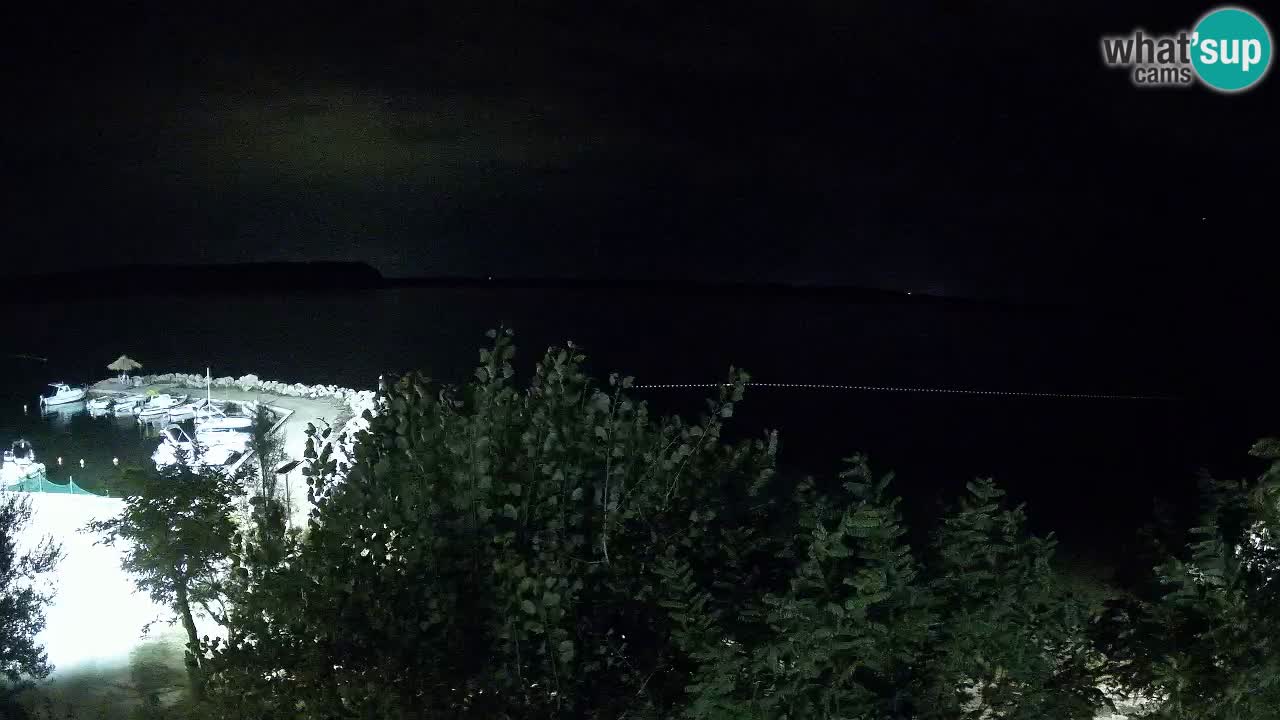 Kamp Odmoree spletna kamera Ražanac – Dalmacija
