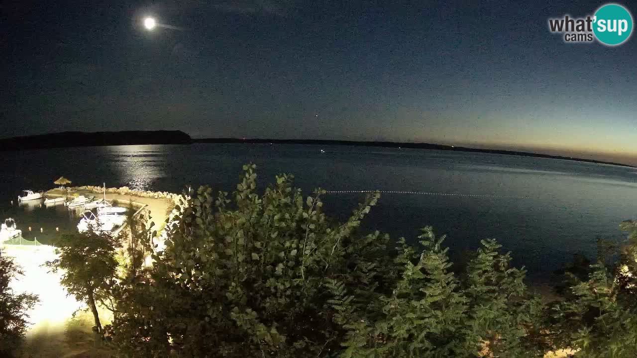 Camping Odmoree live cam Ražanac – Dalmatie
