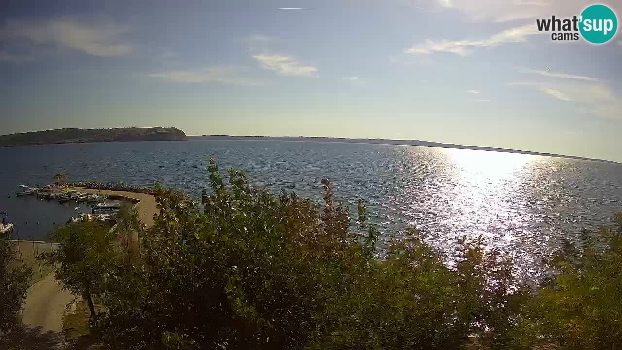 Camping Odmoree webcam Ražanac – Dalmatia