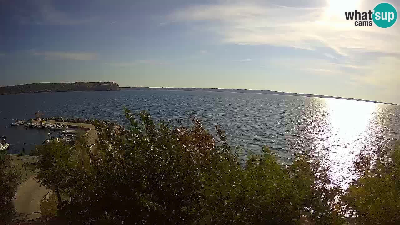 Camping Odmoree live webcam Ražanac – Dalmatien