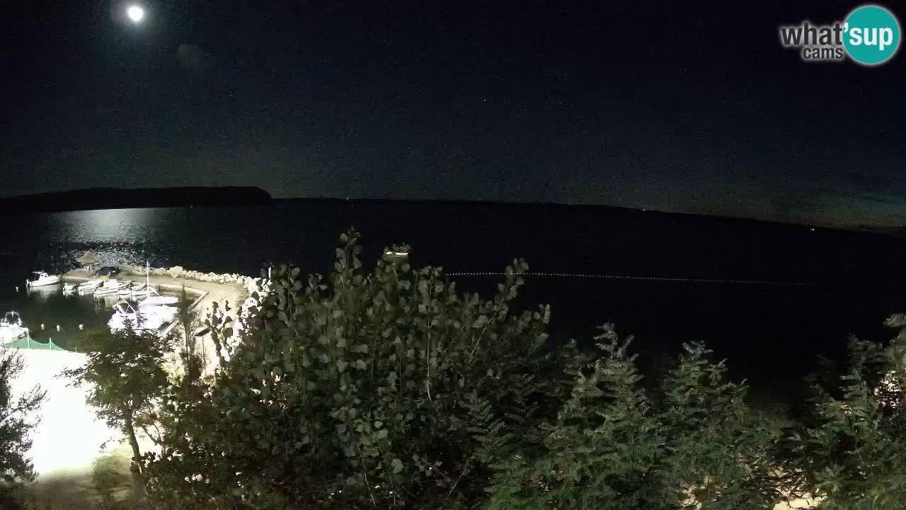 Camping Odmoree live webcam Ražanac – Dalmatien
