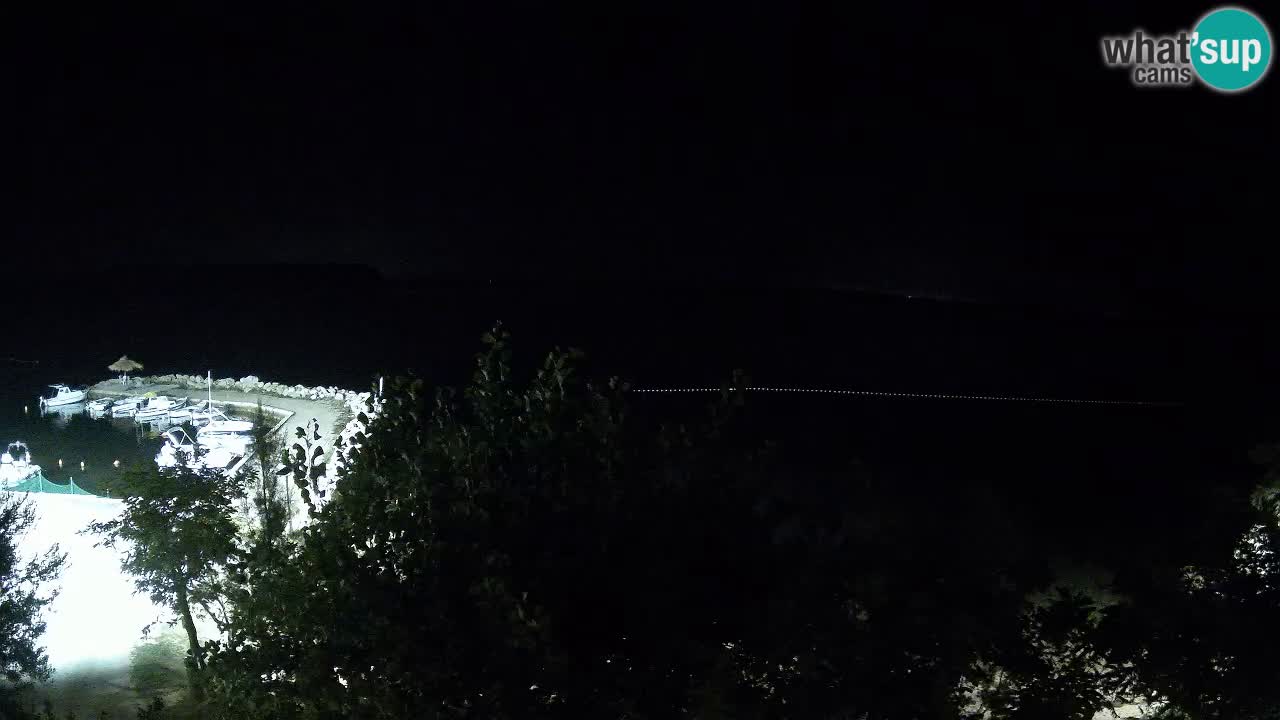 Camping Odmoree live cam Ražanac – Dalmatie
