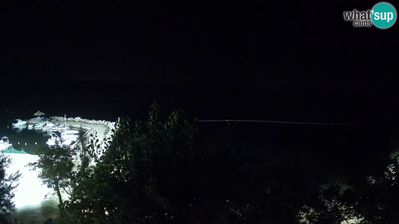 Camping Odmoree live webcam Ražanac – Dalmatien