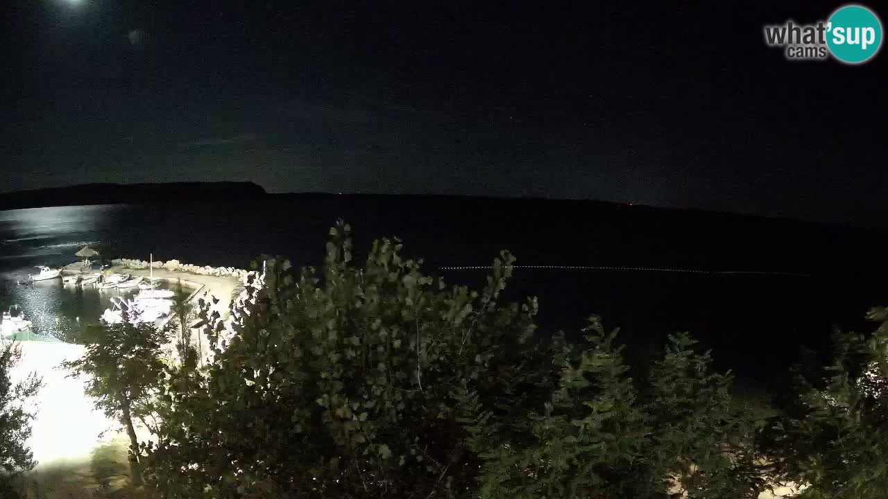 Camping Odmoree live webcam Ražanac – Dalmatien