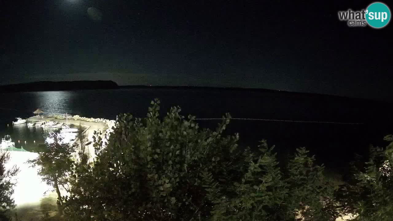 Camping Odmoree live webcam Ražanac – Dalmatien