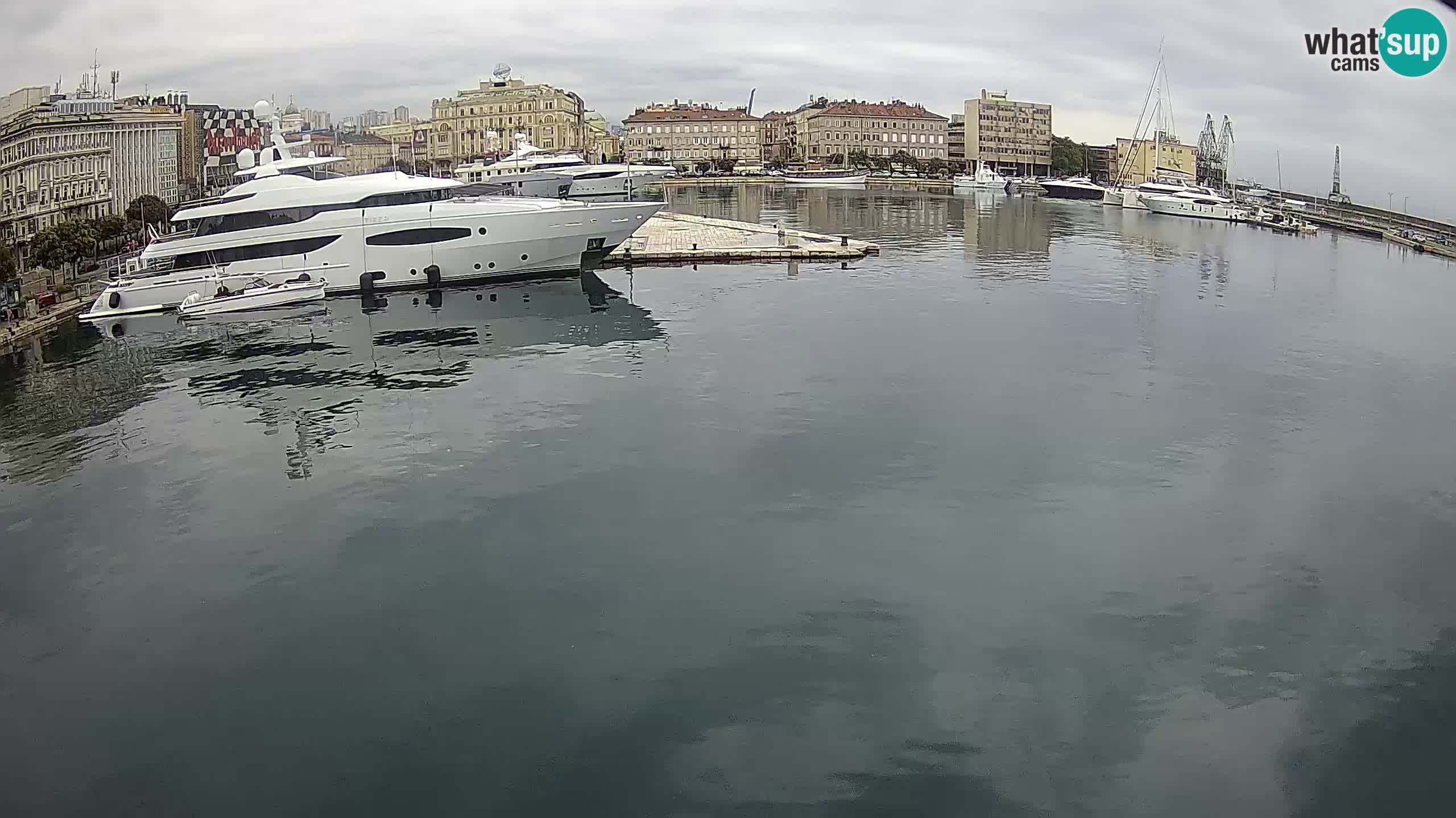 Rijeka – Botel Marina webcam en direct