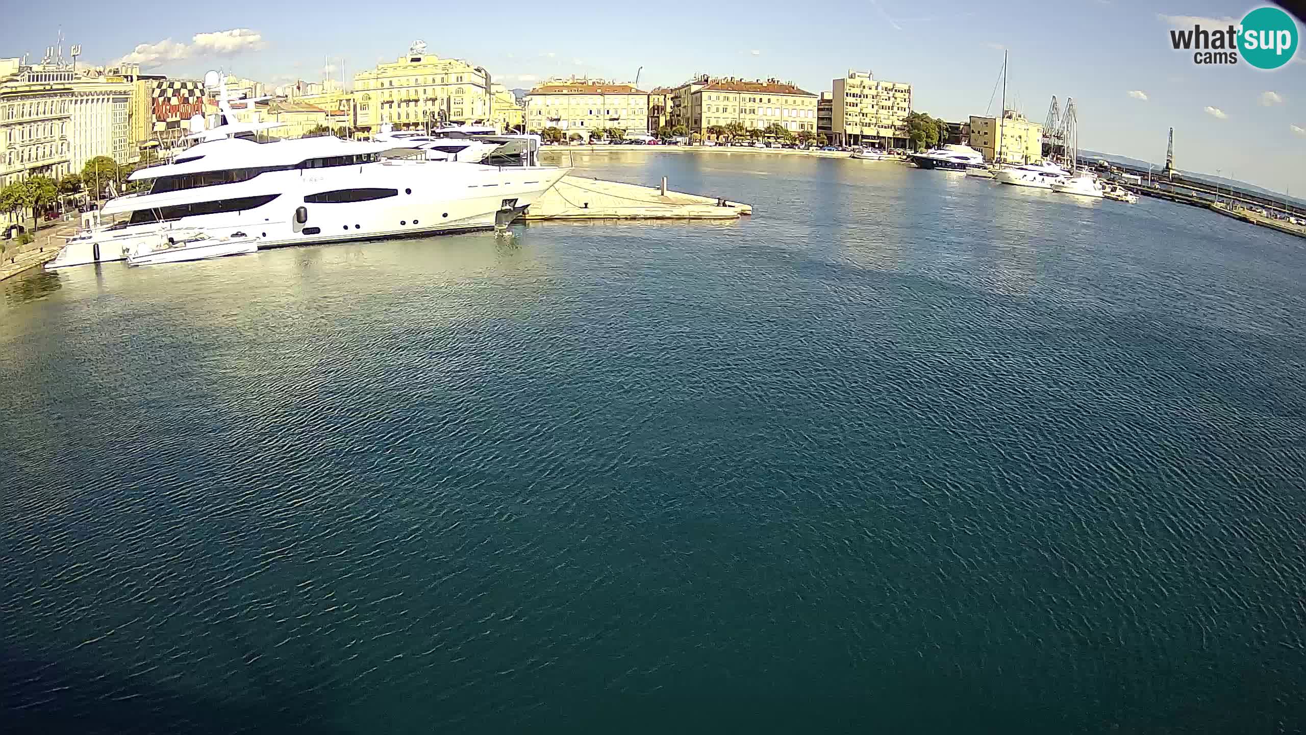 Botel Marina – Fiume live webcam