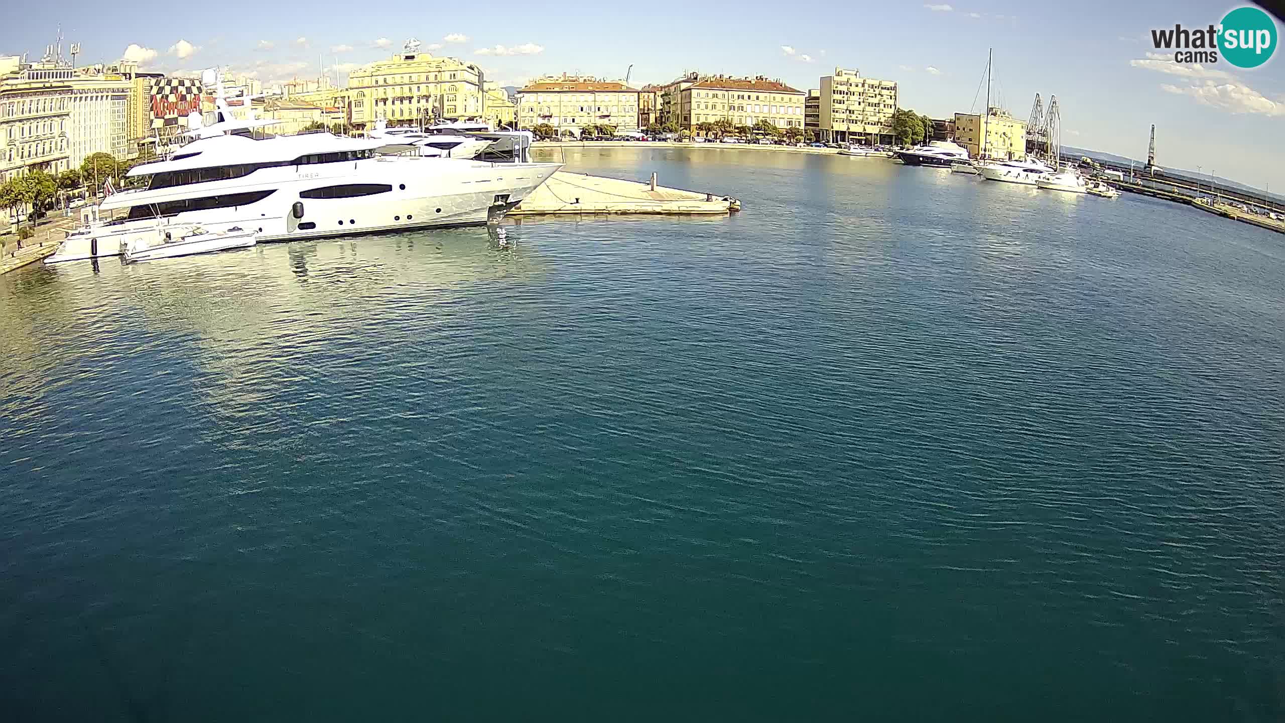 Botel Marina – Rijeka webcam