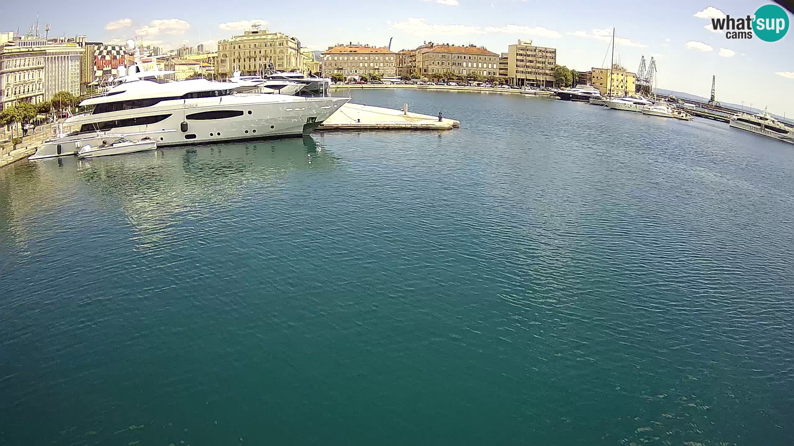 Botel Marina – Rijeka live cam
