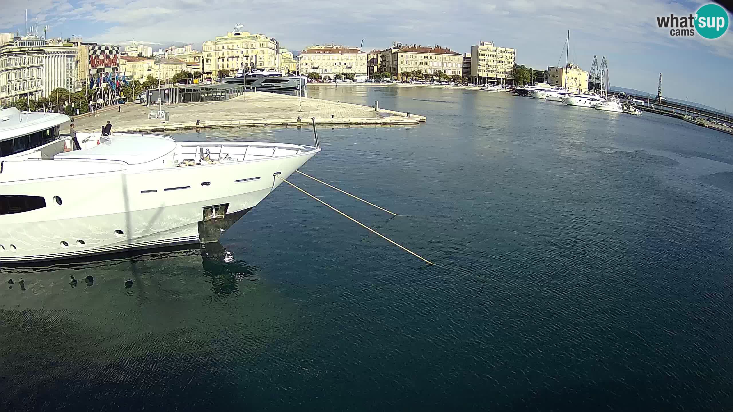 Botel Marina – Rijeka live cam