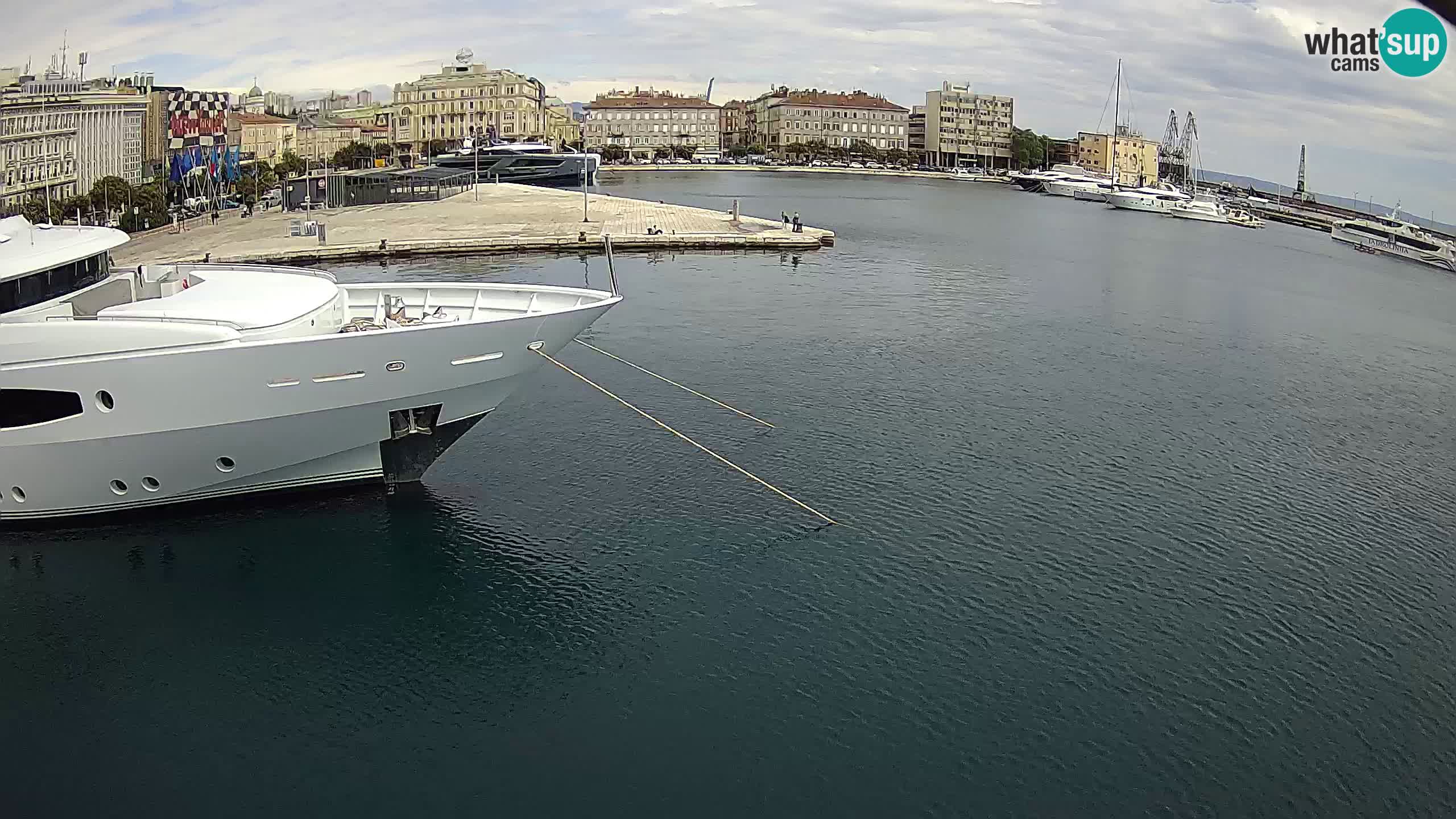 Botel Marina – Fiume live webcam