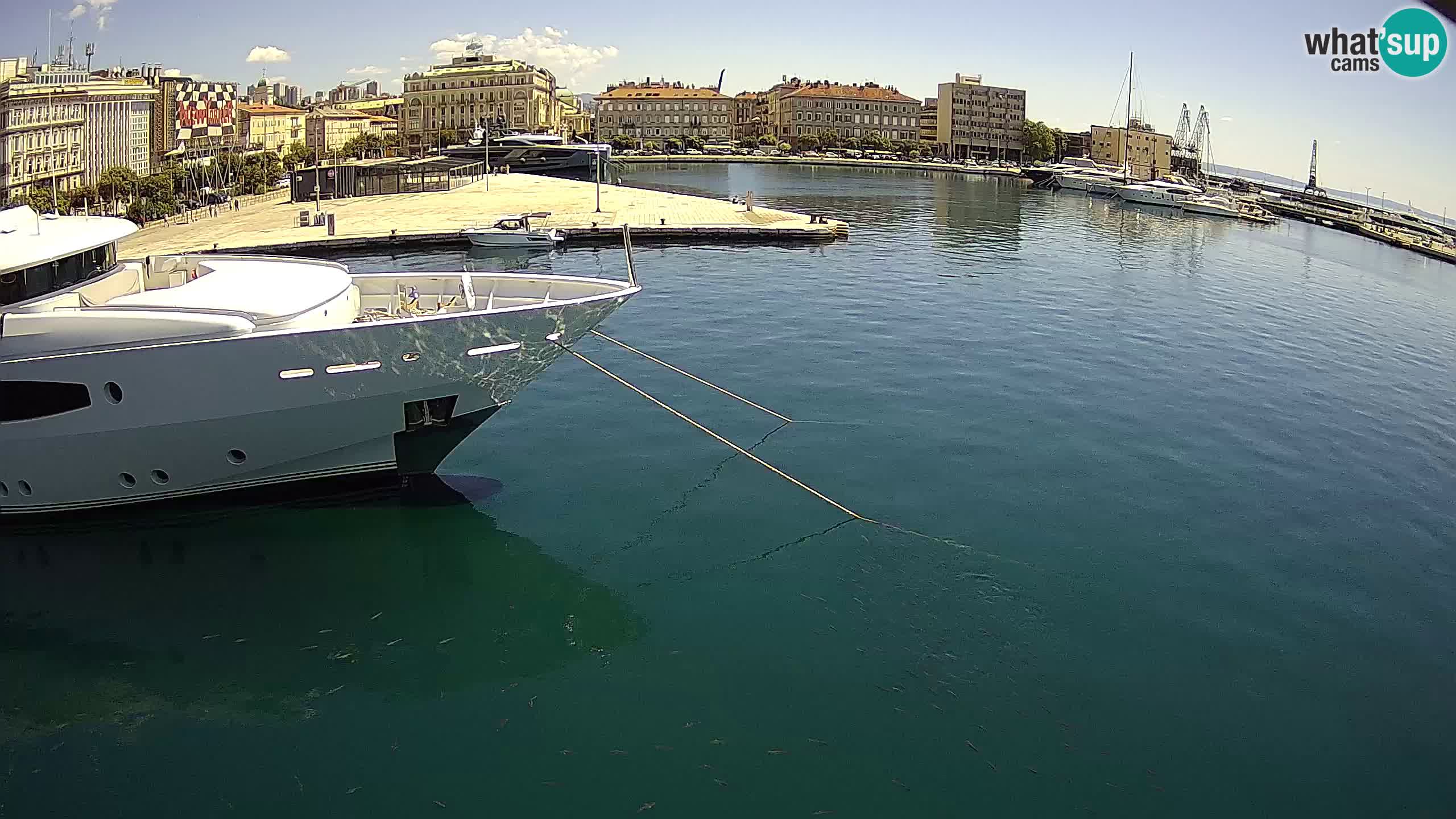 Reka – Botel Marina spletna kamera