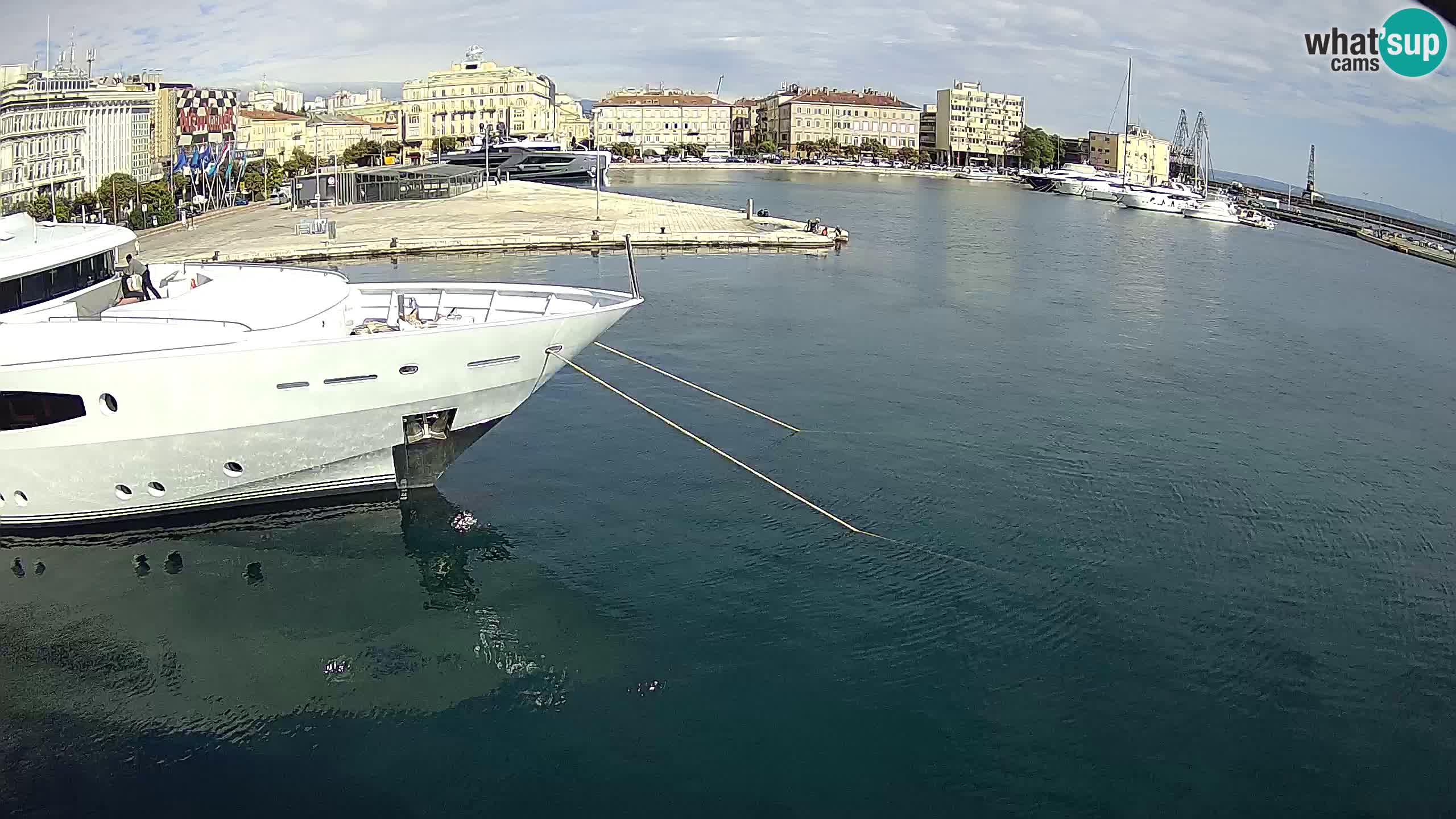 Botel Marina – Fiume live webcam