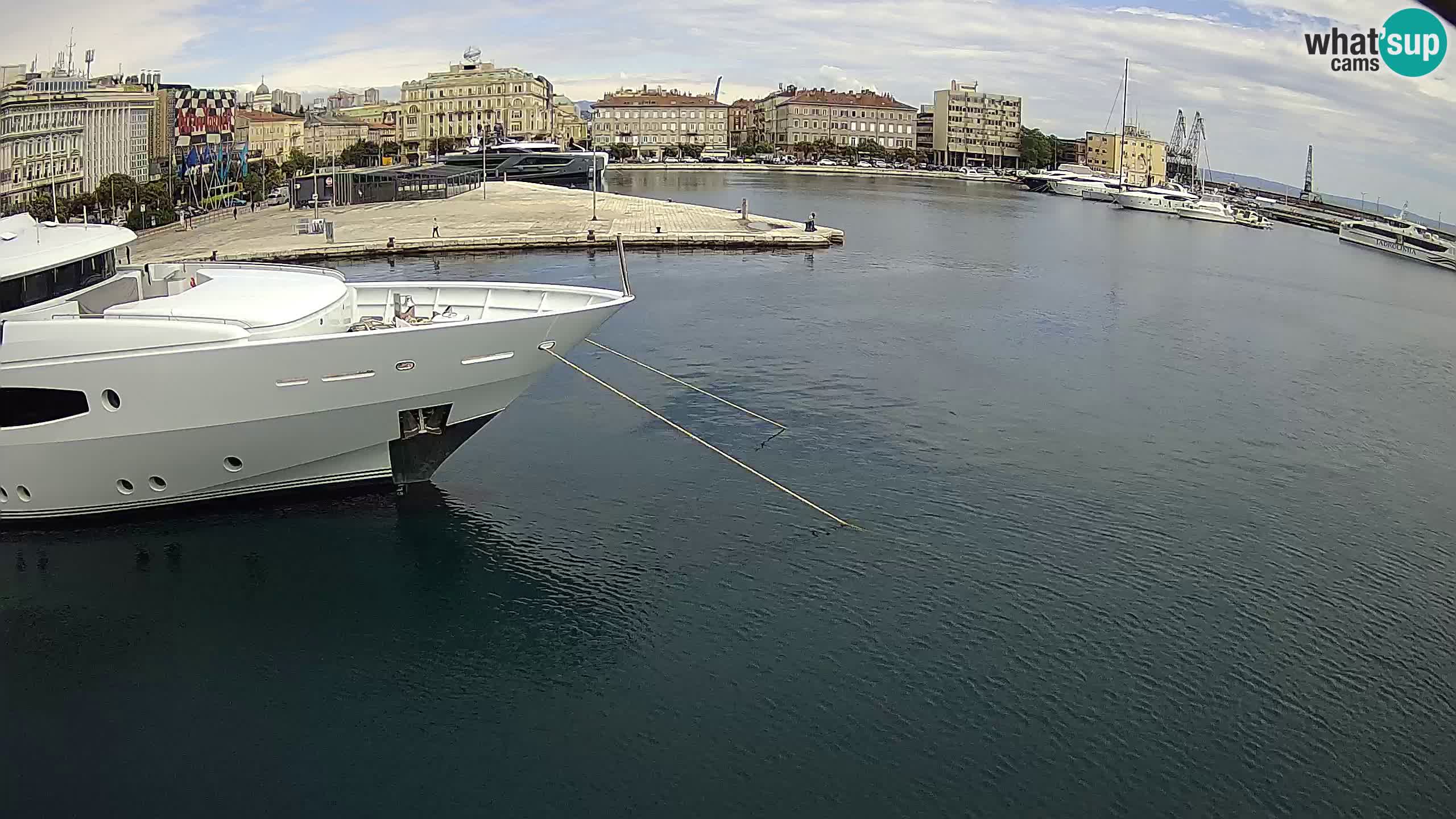 Reka – Botel Marina spletna kamera