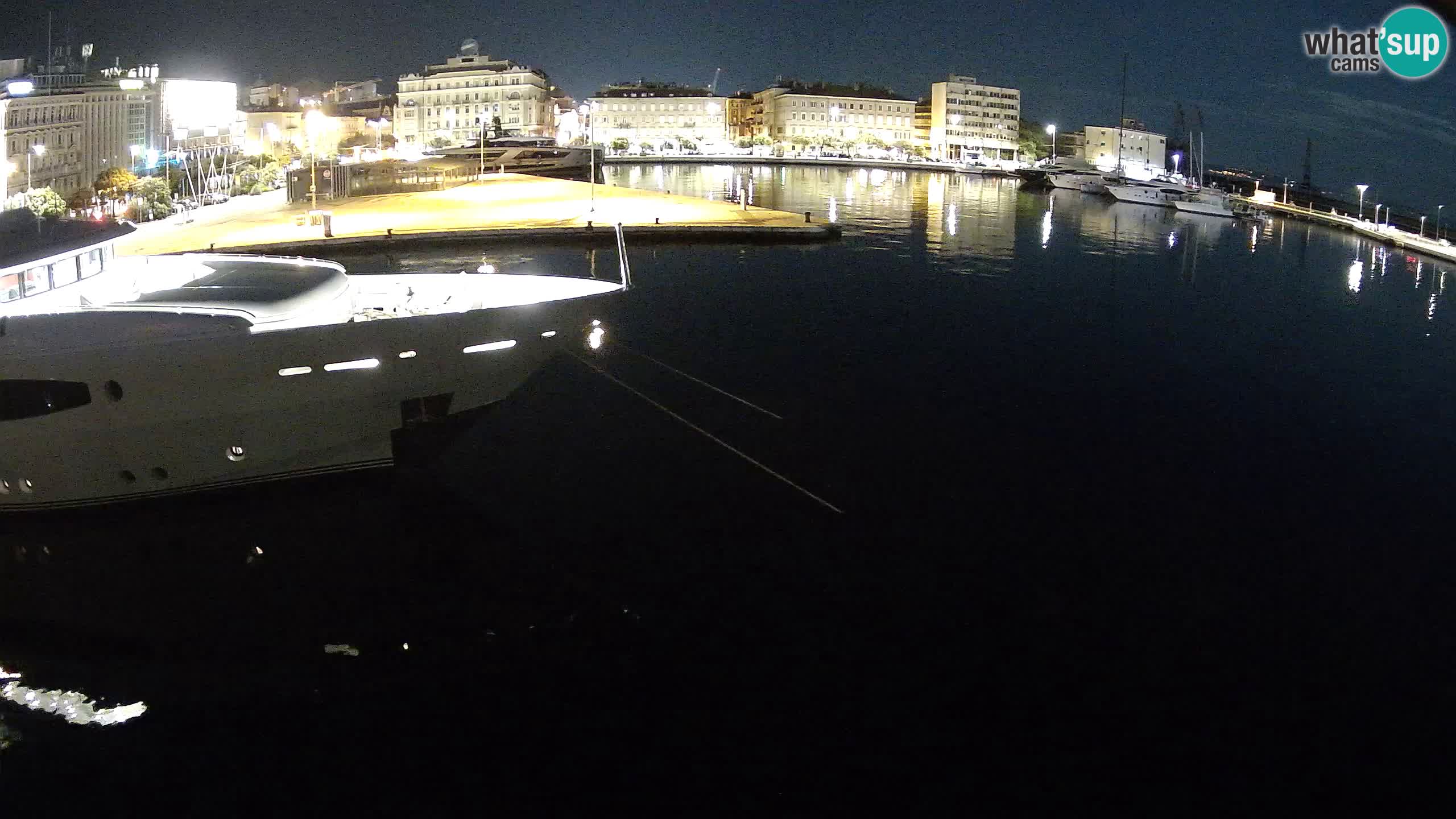 Botel Marina cámara web en vivo Rijeka