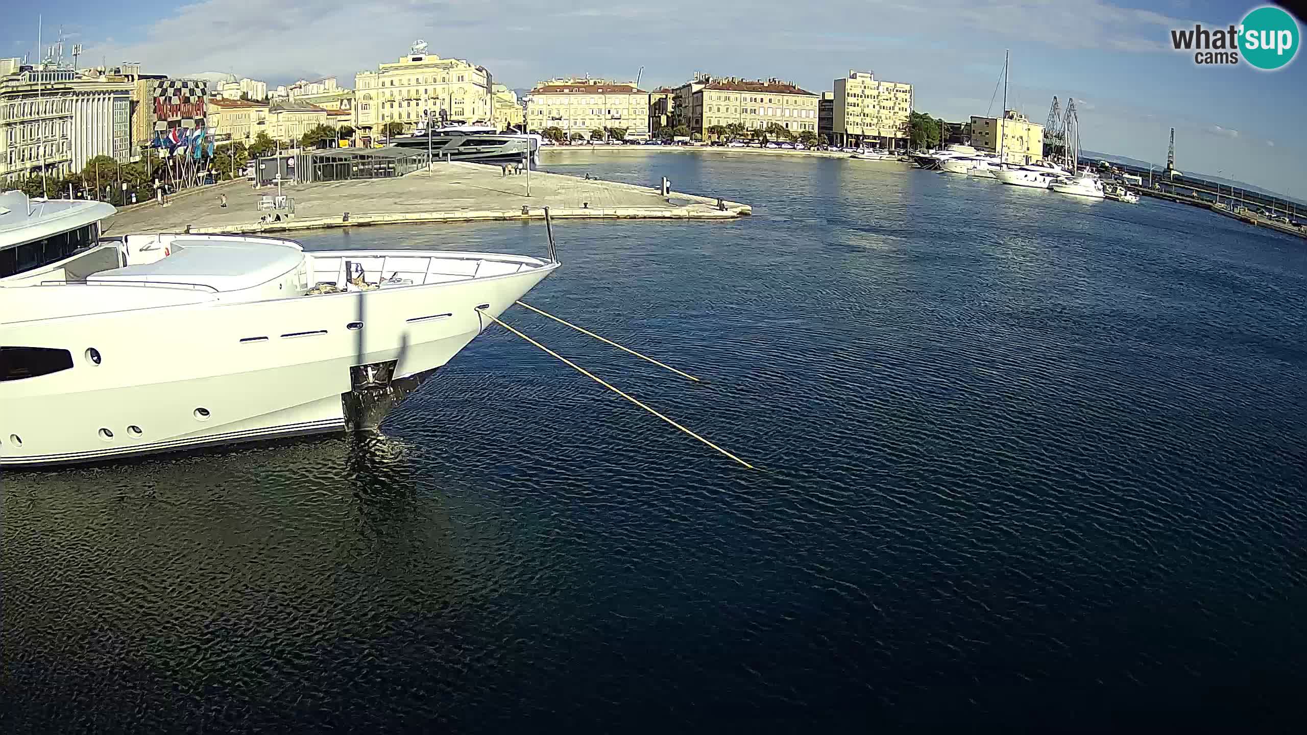 Reka – Botel Marina spletna kamera