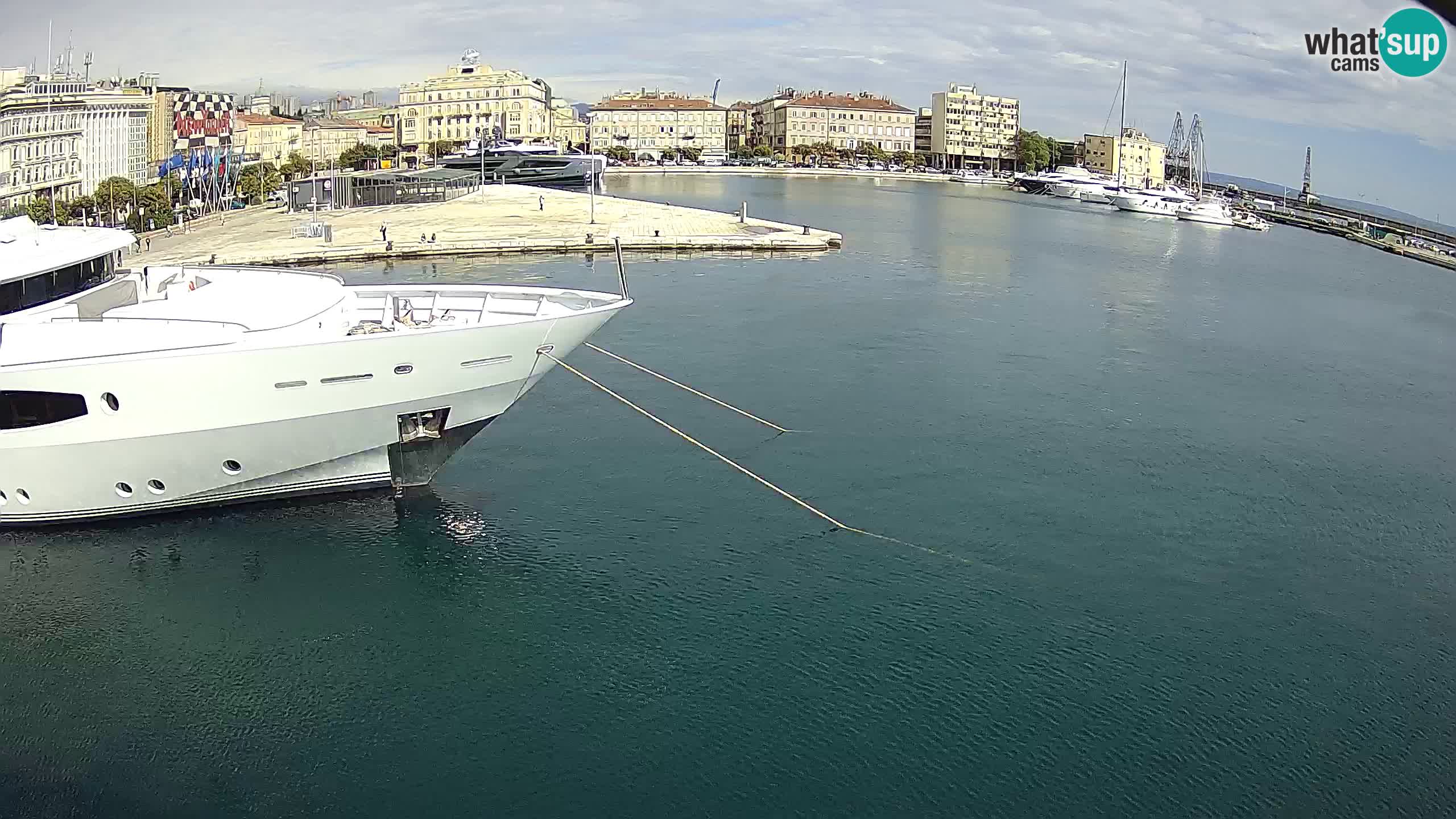 Rijeka – Botel Marina web kamera